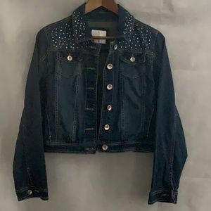 Justice Girls Jean jacket size 16 blue